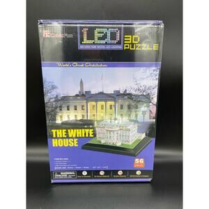 The White House Washington DC 3D LED Puzzle by Cubic Fun